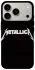 Чохол на Apple iPhone 18 Pro Metallica logo фото 1 з 2