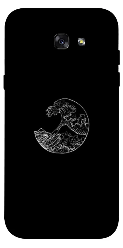 Чохол на Samsung A720 Galaxy A7 (2017) Black tsunami фото 1 з 1