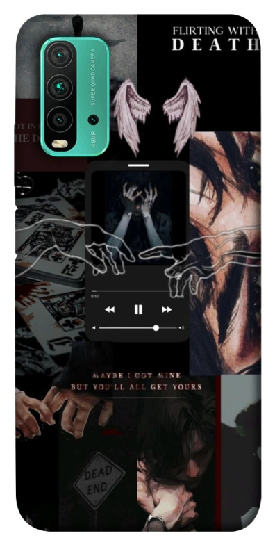 Чохол на Xiaomi Redmi Note 9 4G / Redmi 9 Power Flirt collage фото 1 з 1