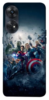 Чохол на Oppo Reno 8T 4G Marvel heroes фото 1 з 1