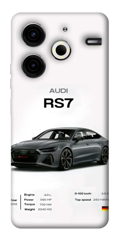 Чехол на TECNO Pova 6 Neo (LI6) Audi RS7 фото 1 из 1