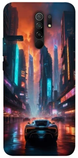 Чехол на Xiaomi Redmi 9 Cyber city фото 1 из 1