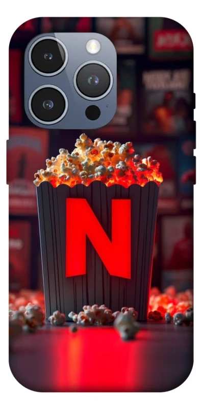 Чохол на Apple iPhone 16 Pro Max Netflix and popcorn фото 1 з 1