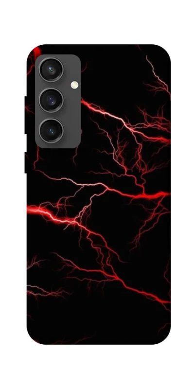 Чехол на Samsung Galaxy S24 FE Красная молния фото 1 из 1