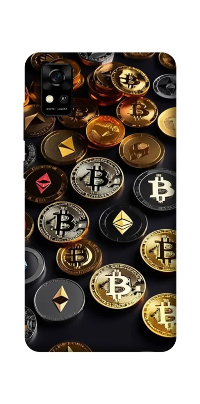 Чехол на ZTE Blade A31 Many coins фото 1 из 1