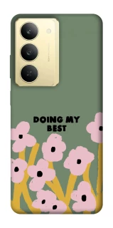 Чехол на Realme 14x Doing my best фото 1 из 1