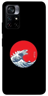 Чехол на Xiaomi Poco M4 Pro 5G Волны Японии фото 1 из 1