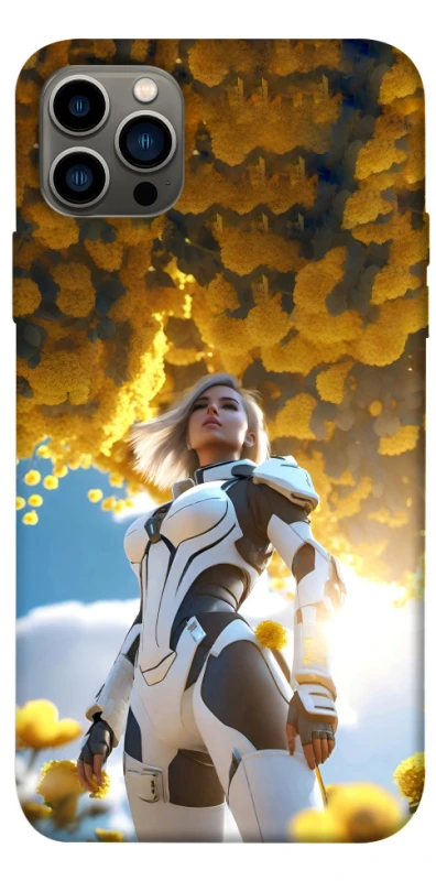 Чохол на Apple iPhone 12 Pro (6.1") Cyber space girl ver.3 фото 1 з 1