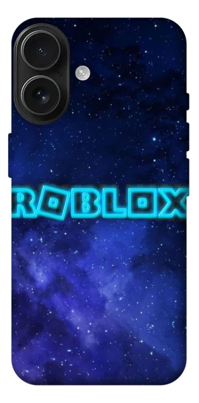 Чохол на Apple iPhone 17 (6.3") Roblox Space Logo Blue фото 1 з 1
