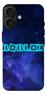 Чохол на Apple iPhone 17 (6.3") Roblox Space Logo Blue фото 1 з 1