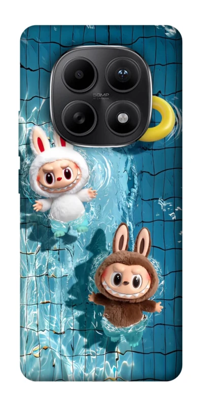Чохол на Xiaomi Redmi Note 15 5G Labubu in the pool фото 1 з 1