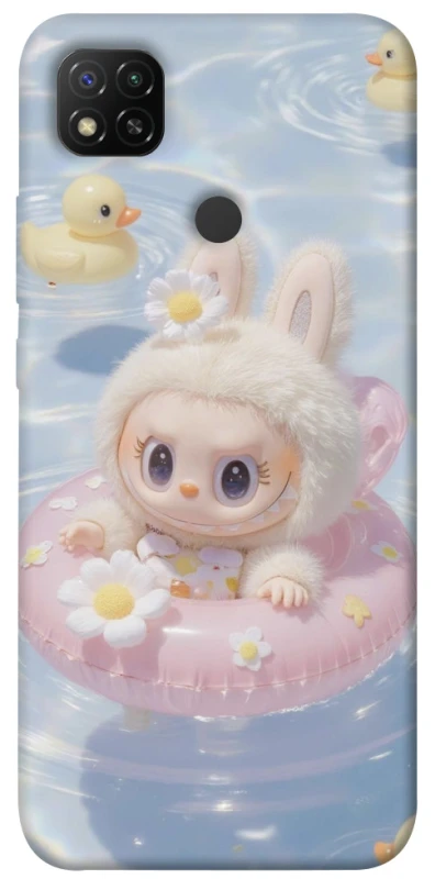 Чохол на Xiaomi Redmi 9C Labubu swimming фото 1 з 1