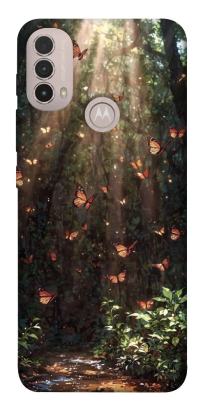 Чохол на Motorola Moto E40 butterfly фото 1 з 1