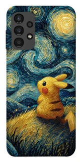 Чехол на Samsung Galaxy A13 4G Pikachu and Van Gogh фото 1 из 1