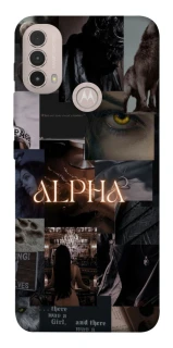 Чехол на Motorola Moto E40 Alpha collage фото 1 из 1