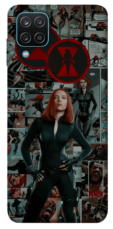Чохол на Samsung Galaxy M12 Black Widow фото 1 з 1