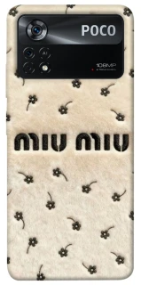 Чохол на Xiaomi Poco X4 Pro 5G Miu Miu фото 1 з 1