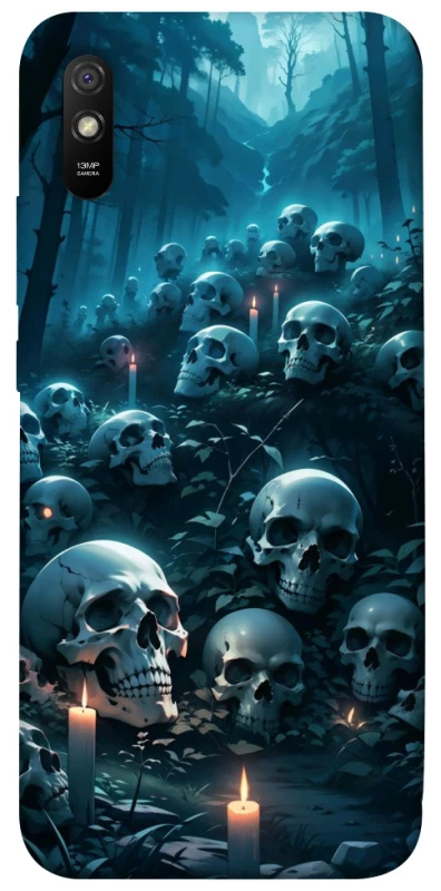 Чехол на Xiaomi Redmi 9A Skulls v3 фото 1 из 1