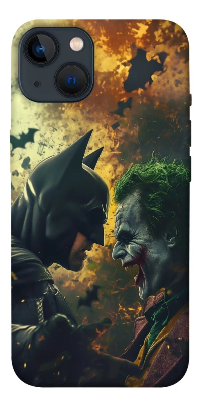 Чехол на Apple iPhone 13 (6.1") Batman and the Joker фото 1 из 1
