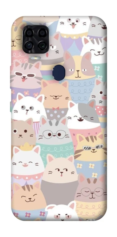 Чохол на ZTE Blade v2020 Funny Kittens ver.2 фото 1 з 1