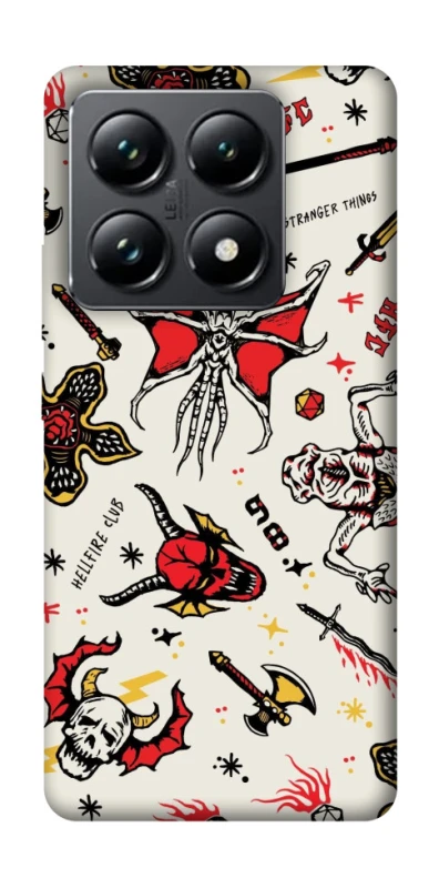 Чохол на Xiaomi 14T Pro Stranger Things ver.2 фото 1 з 1