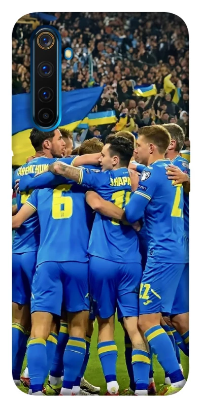 Чехол на Realme 6 Pro Сборная Украины v3 фото 1 из 1