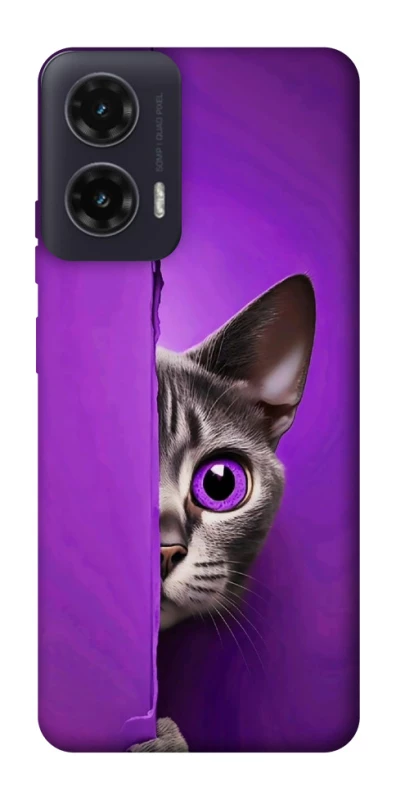 Чохол на Motorola Moto G35 Кіт-підглядач фото 1 з 1