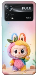 Чохол на Xiaomi Poco X4 Pro 5G Labubu colored фото 1 з 1