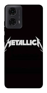 Чехол на Motorola Moto G04 Metallica logo фото 1 Чехол на Motorola Moto G04 Metallica logo фото 1 из 1