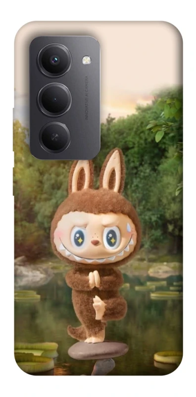 Чохол на Xiaomi Redmi 15 (Global) Labubu Yoga фото 1 з 1