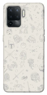 Чохол на Oppo Reno 5 Lite Star Wars background ver.1 фото 1 з 1