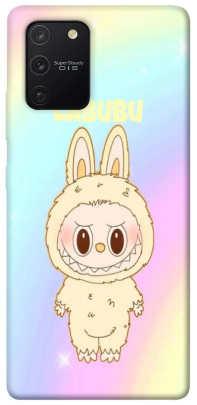 Чехол на Samsung Galaxy S10 Lite Fluffy Rainbow Labubu фото 1 из 1