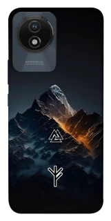 Чехол на Vivo Y02 Руны в горах фото 1 из 1