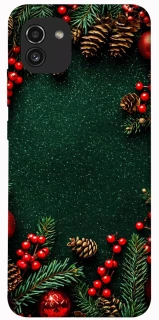 Чехол на Samsung Galaxy A03 Новогодний v30 фото 1 из 1