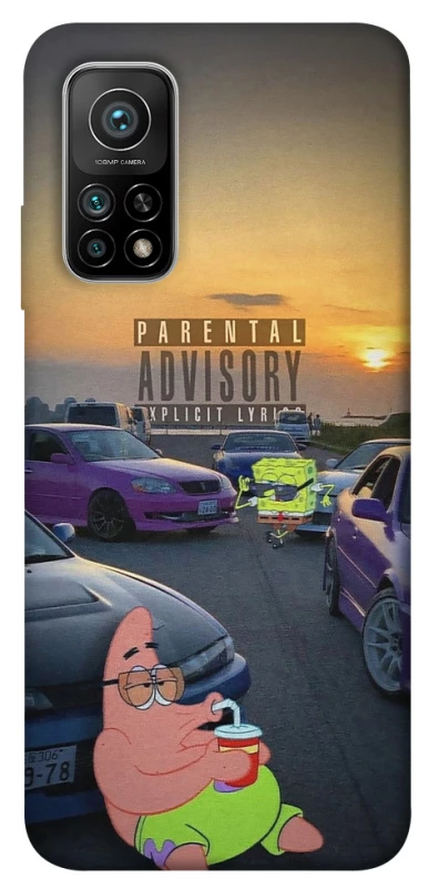 Чохол на Xiaomi Mi 10T Патрік на перегонах фото 1 з 1