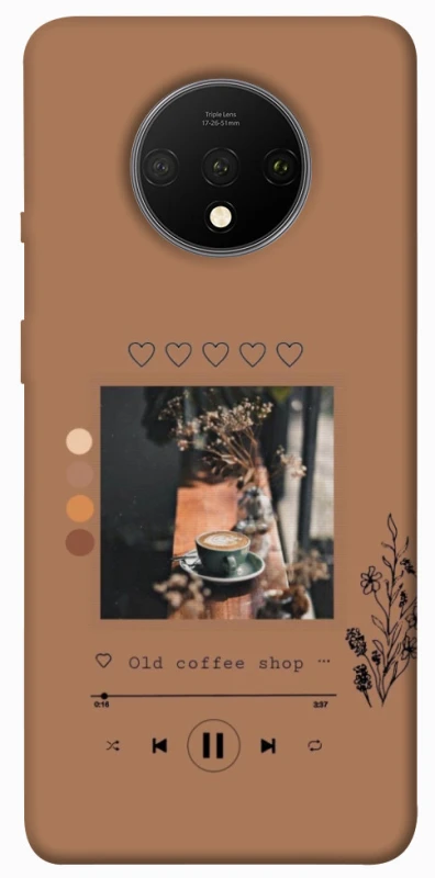 Чехол на OnePlus 7T Coffee player фото 1 из 1