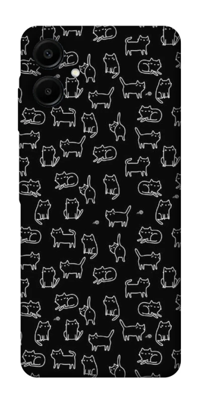 Чохол на Samsung Galaxy A07 Black Cats фото 1 Чохол на Samsung Galaxy A07 Black Cats фото 1 з 1