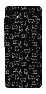 Чохол на Samsung Galaxy A07 Black Cats фото 1 Чохол на Samsung Galaxy A07 Black Cats фото 1 з 1