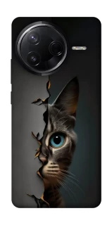 Чехол на Infinix Note 50 Pro Кот-подглядыватель v2 фото 1 из 1