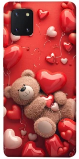 Чохол на Samsung Galaxy Note 10 Lite (A81) bear in hearts фото 1 з 1