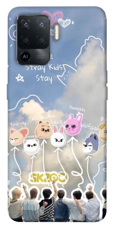Чохол на Oppo Reno 5 Lite Stray Kids Full Force фото 1 з 1