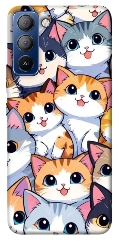 Чехол на TECNO Pop 5 LTE Cute Cat v2 фото 1 из 1
