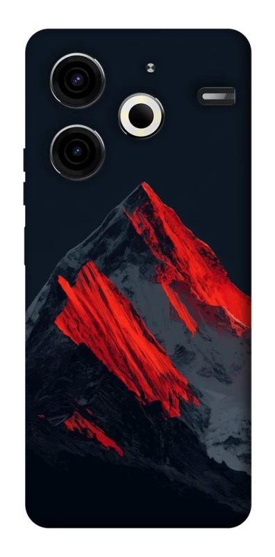 Чехол на TECNO Pova 6 Neo (LI6) Red mountain фото 1 из 1