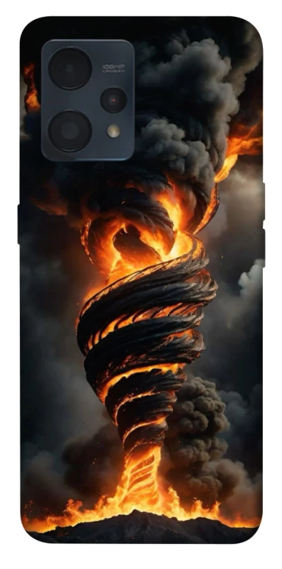 Чехол на Realme 9 4G / 9 Pro+ Огненный торнадо фото 1 из 1