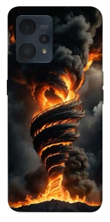 Чехол на Realme 9 4G / 9 Pro+ Огненный торнадо фото 1 из 1