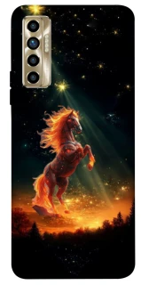 Чехол на TECNO Camon 17P Red Fire Horse ver.2 фото 1 из 1