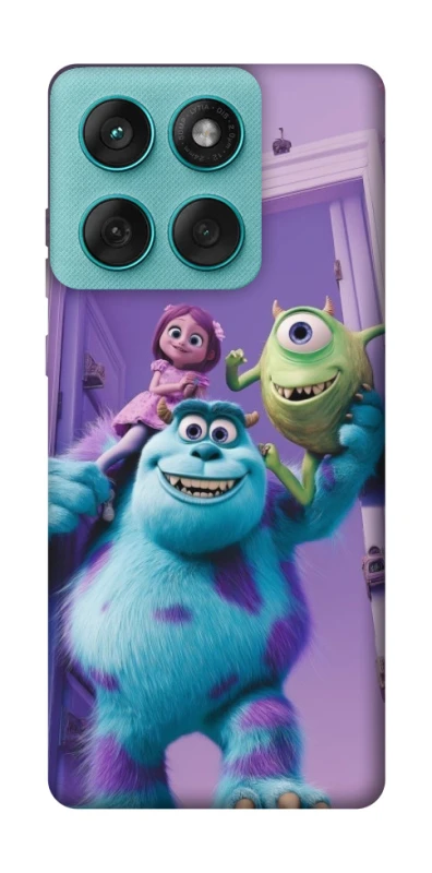 Чохол на Motorola Edge 60 Fusion Monsters friends фото 1 з 1