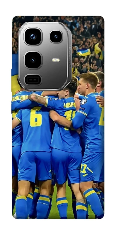Чехол на Infinix Note 50 Pro Сборная Украины v3 фото 1 из 1