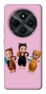 Чохол на Xiaomi Poco C75 Cat Cafe Trio фото 1 з 1
