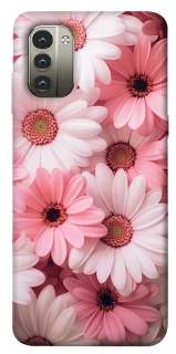 Чехол на Nokia G11 Розовые цветы v2 фото 1 из 1